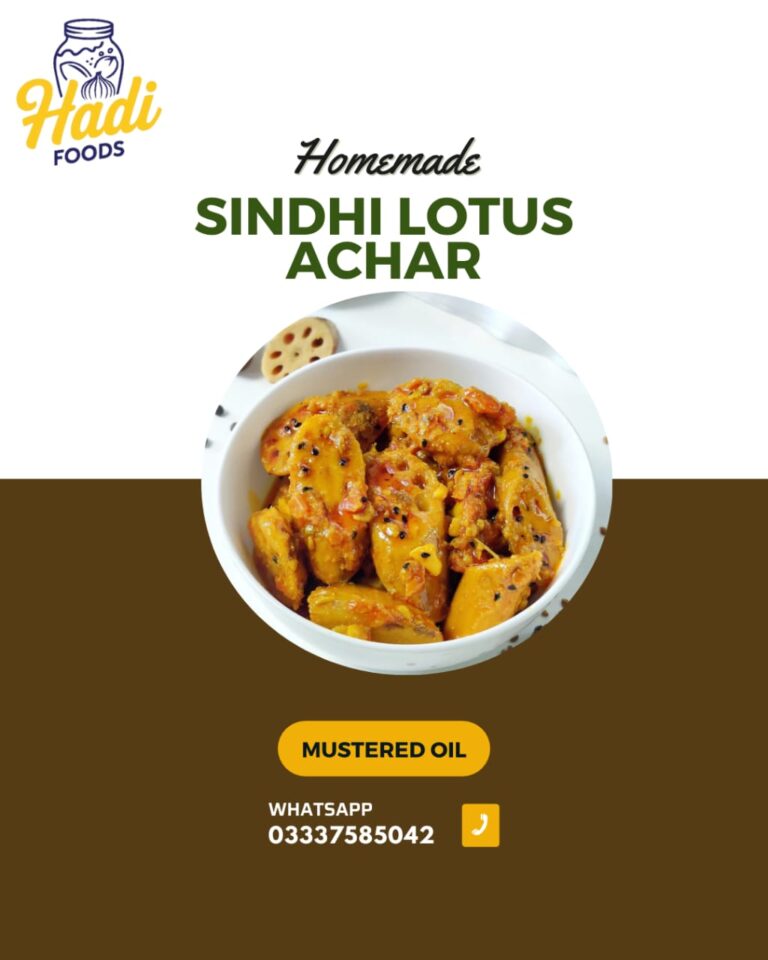 Sindhi Lotus Achar